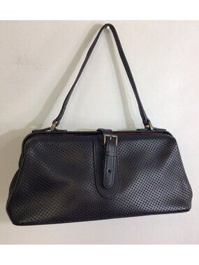 Latico Leather Hobo Bag Doctors Tote Perforated